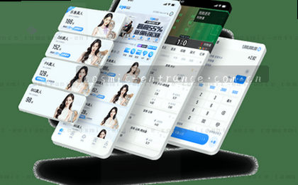 多维数据图 色彩层次丰富
